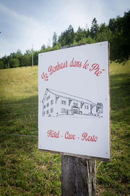 Hotel Le Bonheur dans le Pré Lucinges Exterior foto